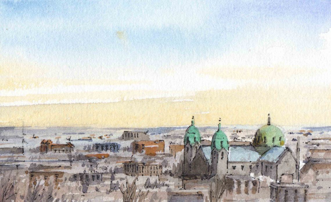 Montreal watercolors